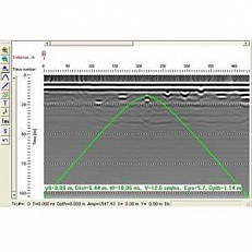 Программа обработки георадиолокационных данных  RadExplorer