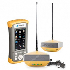 GPS комплект из двух приемников Topcon Hiper VR UHF/GSM и контроллера FC-500