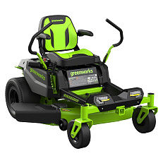 Greenworks GC82ZT107 82V (107 см) - райдер с нулевым радиусом разворота бесщеточный аккумуляторный с 6хАКБ 5 Ач + ЗУ GС82СР600