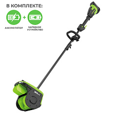 Greenworks GD40SS2, 40V с АКБ 8 А.ч. + ЗУ 5А быстрое