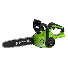 Цепная пила аккумуляторная Greenworks G40CS30IIK4 40V, 30см, c АКБ 4 Ач + ЗУ