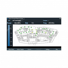 Опция географической привязки измерений к карте Rohde Schwarz FPH-K16