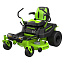 Greenworks GC82ZT107 82V (107 см) - райдер с нулевым радиусом разворота бесщеточный аккумуляторный с 6хАКБ 8 Ач + ЗУ G82CT6