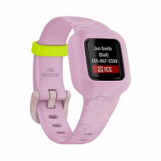 детский Фитнес-браслет Garmin Vivofit JR 3 Lilac Floral