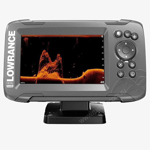 Lowrance HOOK2-5x GPS SplitShot - эхолот