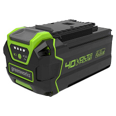 Greenworks GD40BG3 40V (306 км/ч) с АКБ 4 Ач с USB + ЗУ 5А быстрое - воздуходувка аккумуляторная