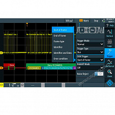 Опция синхронизации и декодирования последовательных данных CAN/LIN Rohde   Schwarz RTH-K3