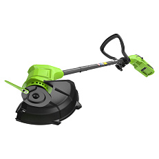 Greenworks G24LT251, 24V с АКБ 2 Ач + ЗУ 2А - аккумуляторный триммер