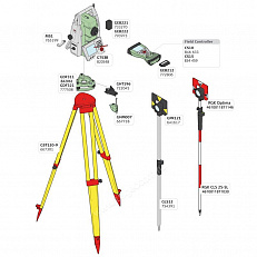 Электронный тахеометр Leica TS09plus R500 Arctic 5