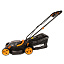 WORX WG779E.1 - 34см, 40V, 4Ач х2, ЗУ